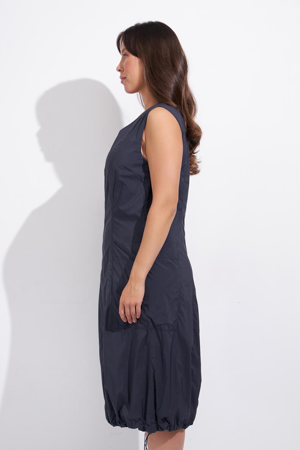 Платье Catnoir без рукавов тёмно-синее