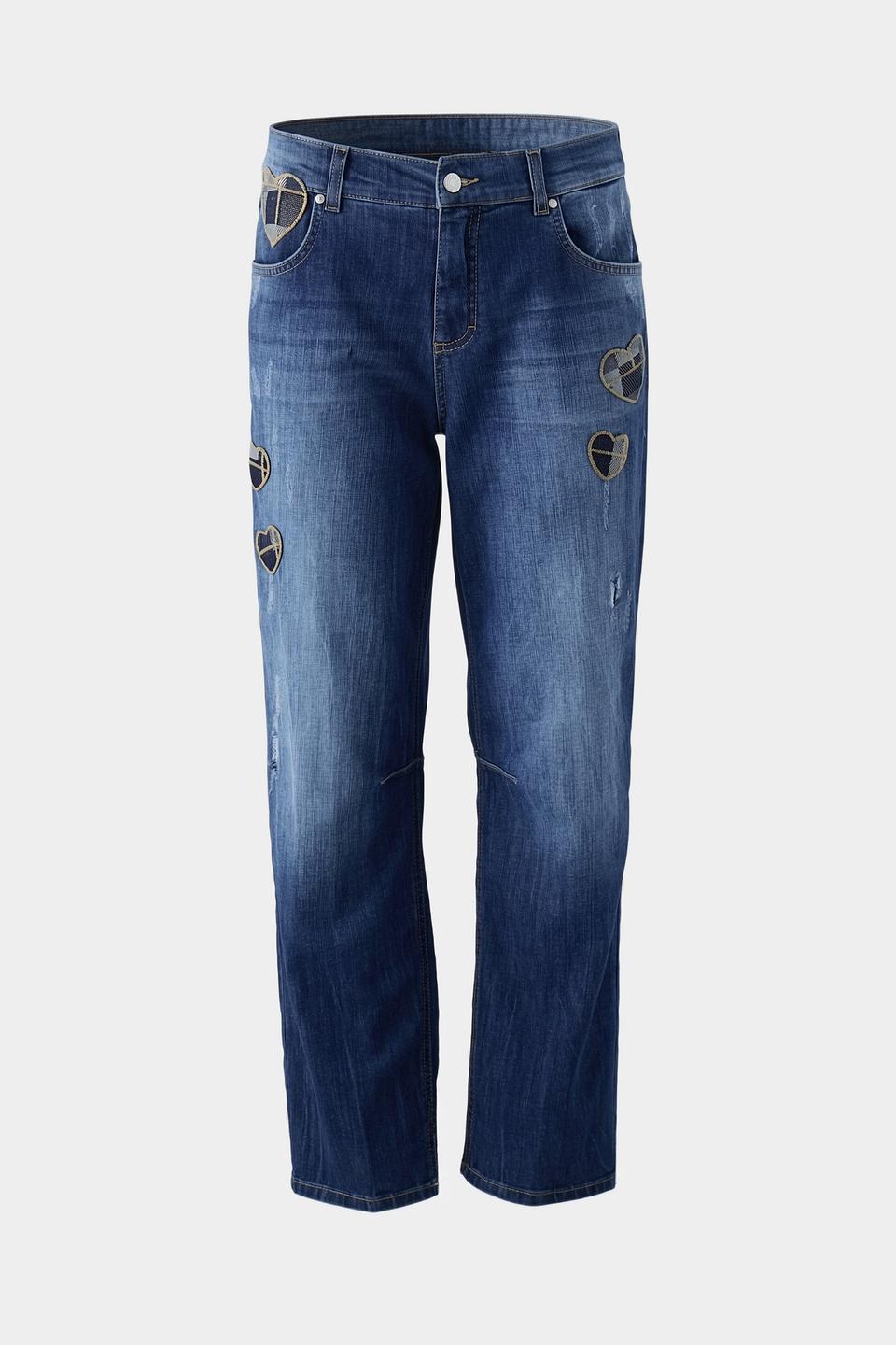 Джинсы Angels с аппликациями