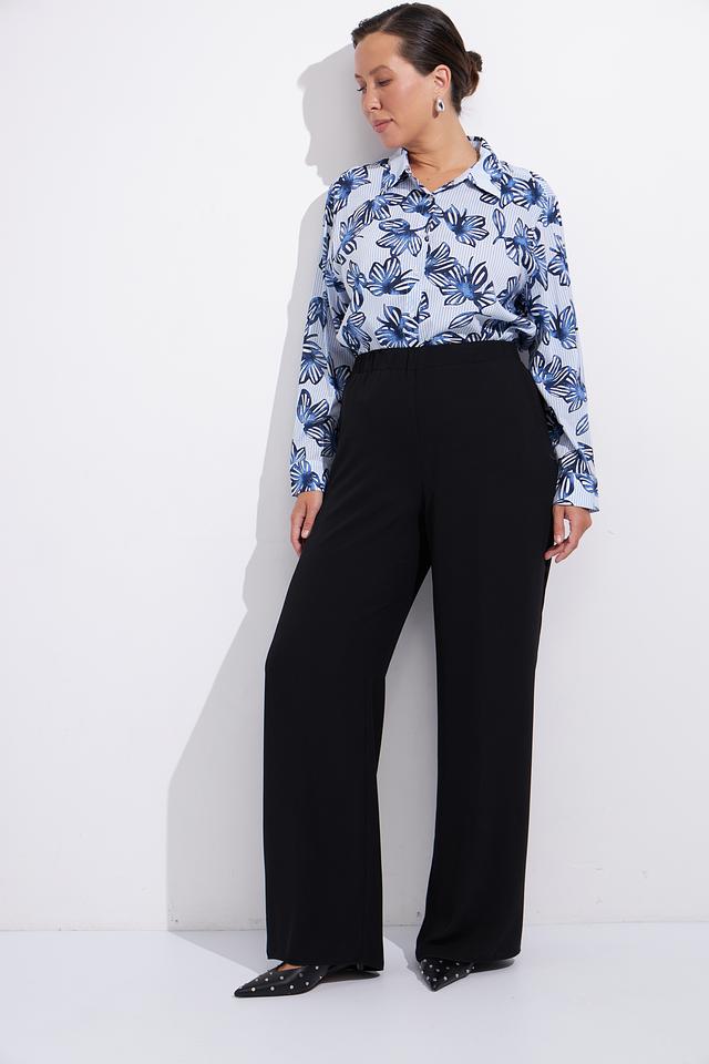 Брюки Gaia чёрные палаццо