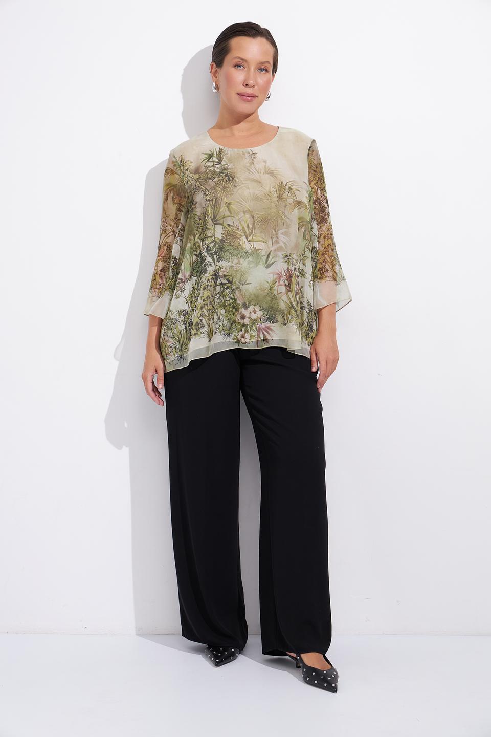 Брюки Gaia чёрные палаццо