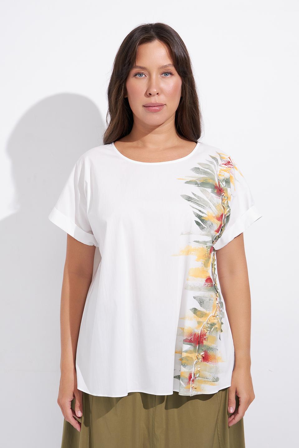 Блуза Gaia с тропическим принтом