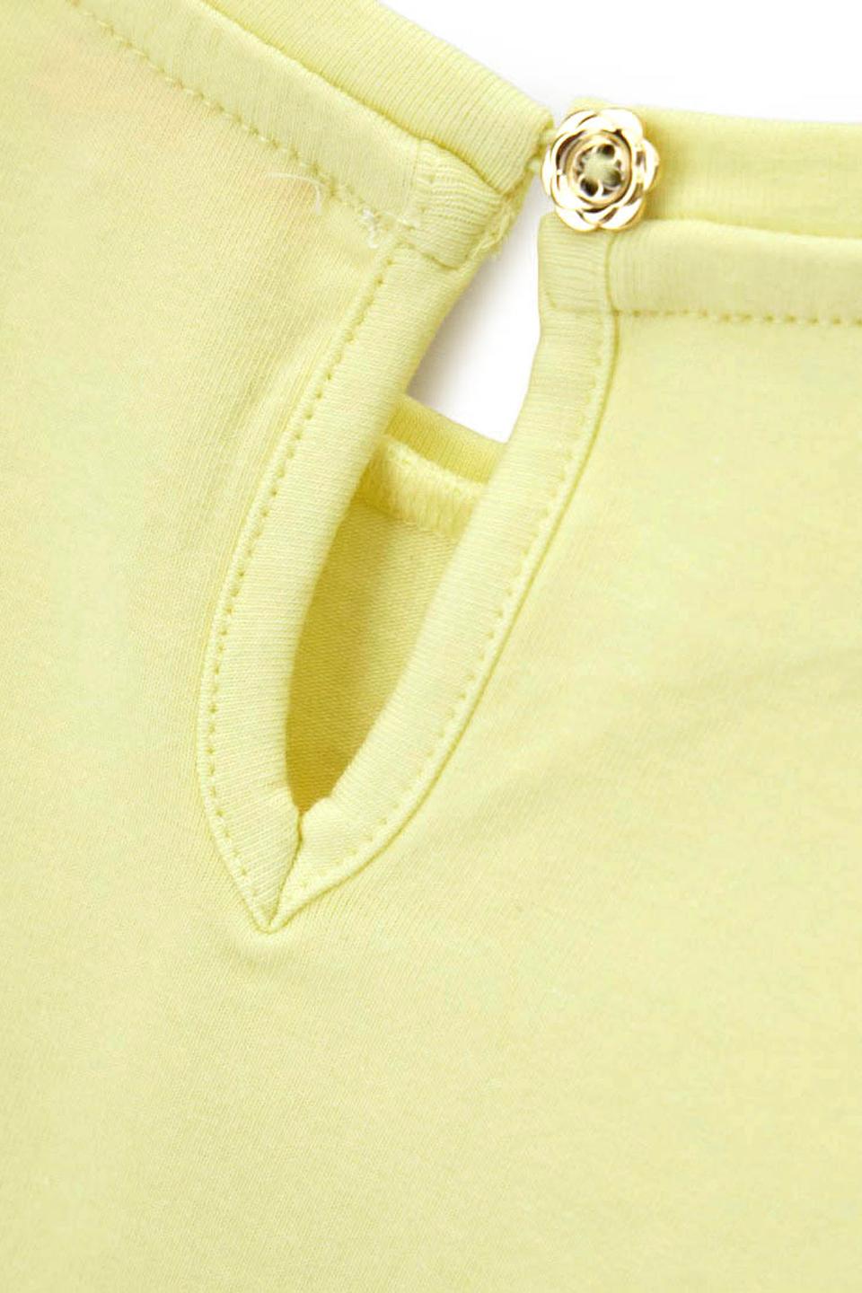 Футболка Original Marines с балеринкой, жёлтая