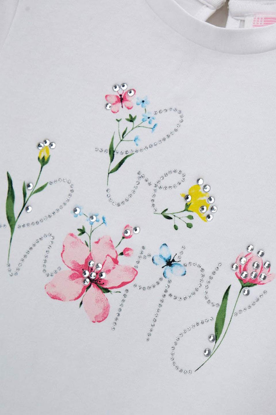 Футболка Original Marines с цветочным принтом