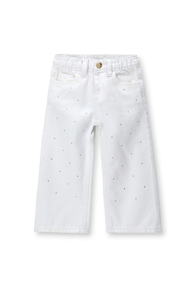 Джинсы Original Marines белые с блестками