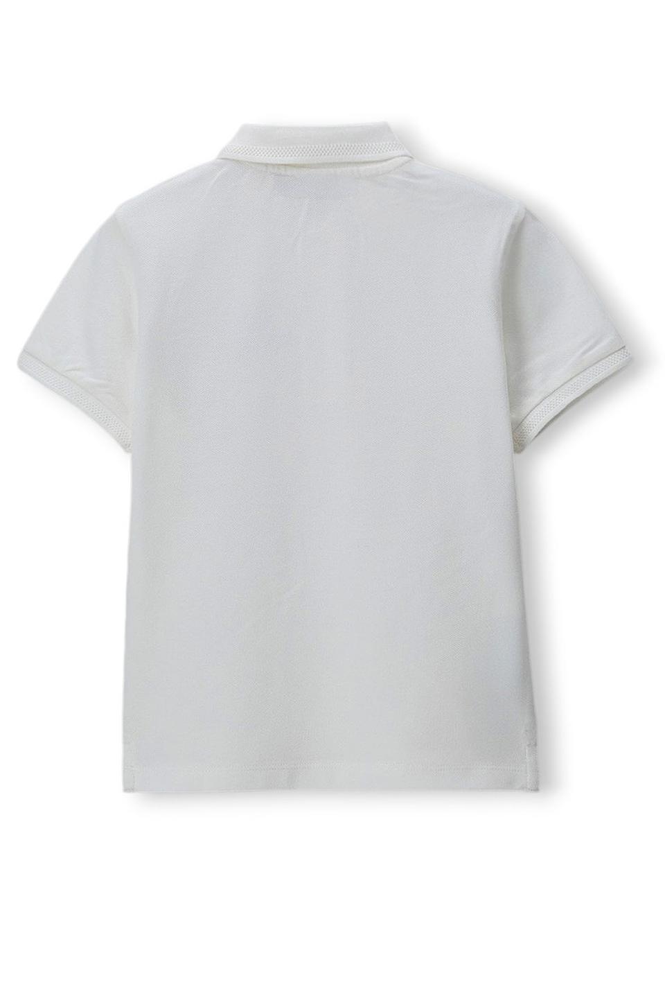 Поло Original Marines белое с вышивкой