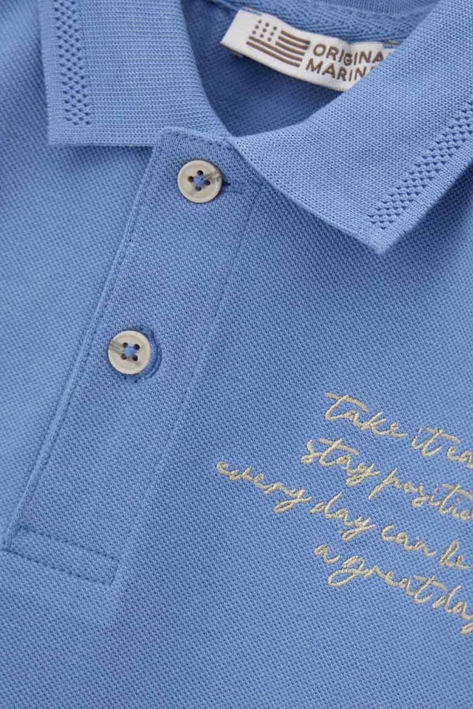 Поло Original Marines голубой