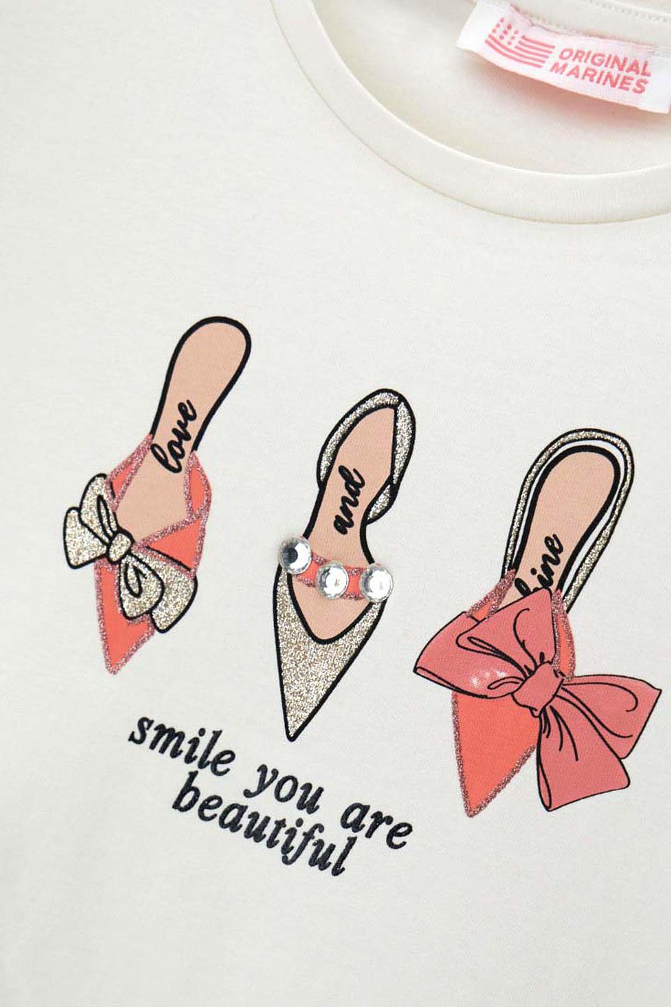 Футболка Original Marines с принтом туфель