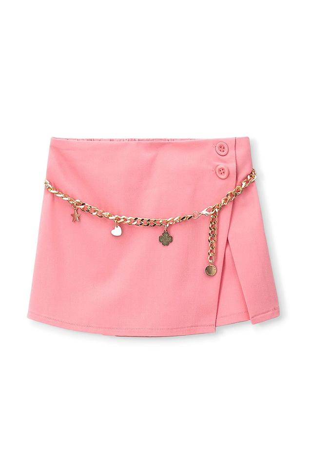 Юбка Original Marines розовая с цепочкой