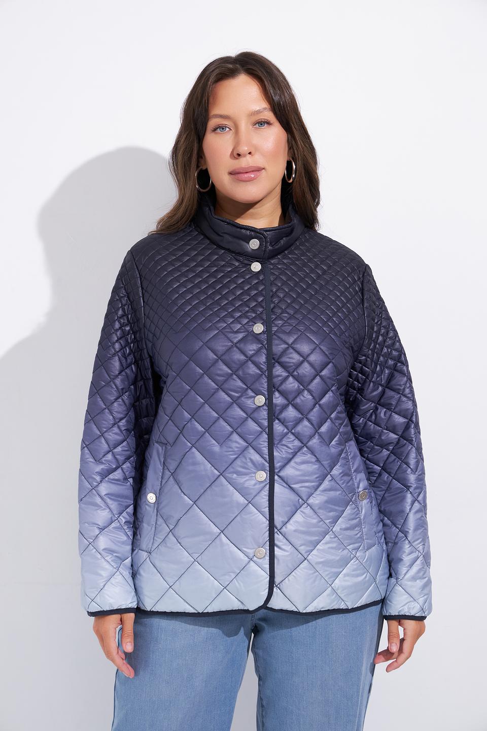 Куртка Lebek стеганая градиент