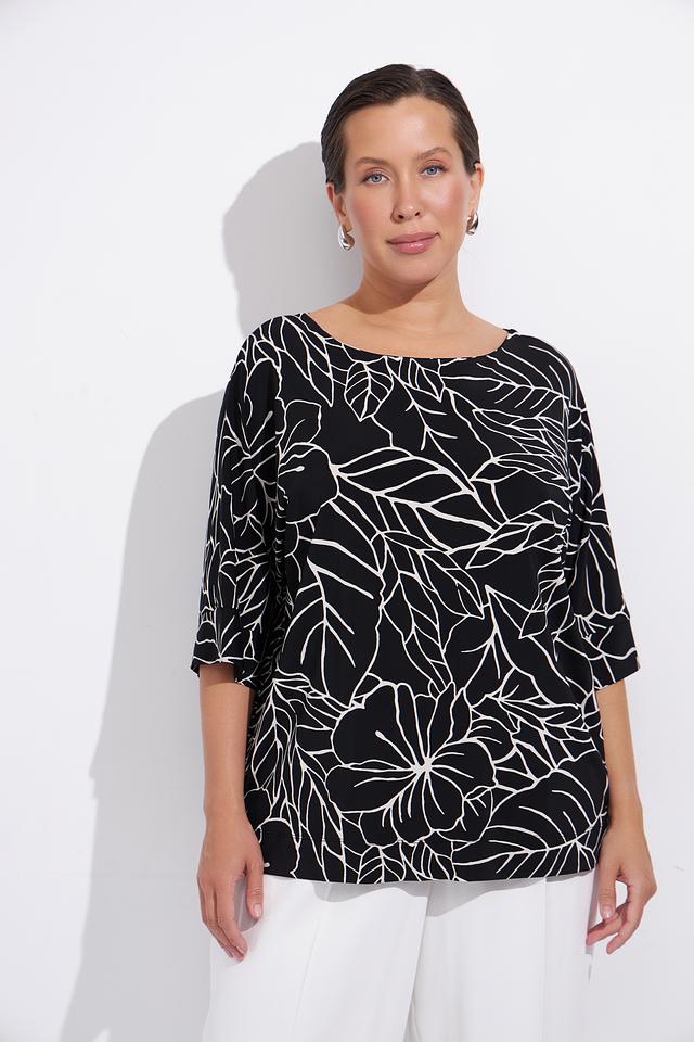 Блуза Gaia с тропическим принтом