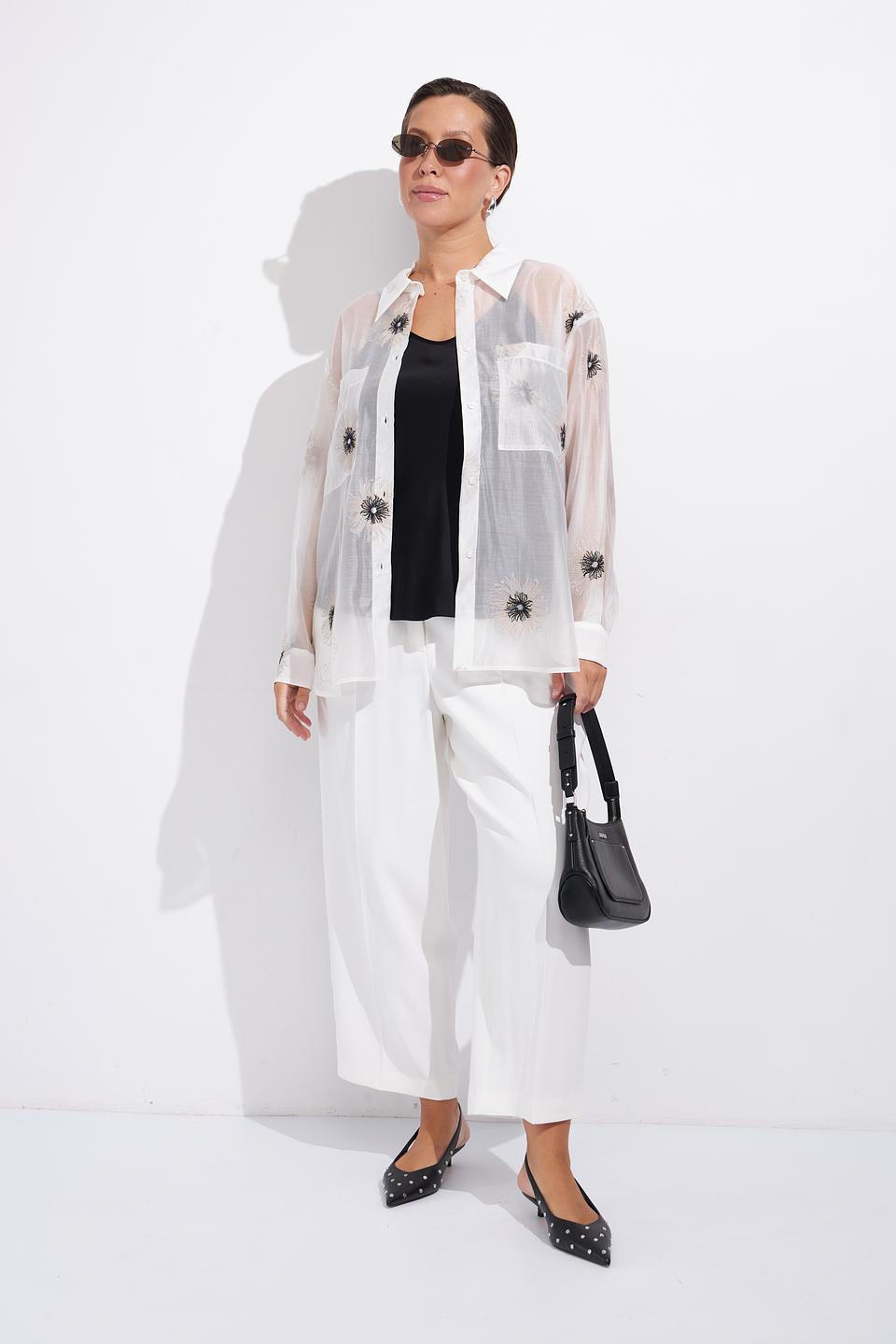 Блуза Ten ways to be с вышивкой