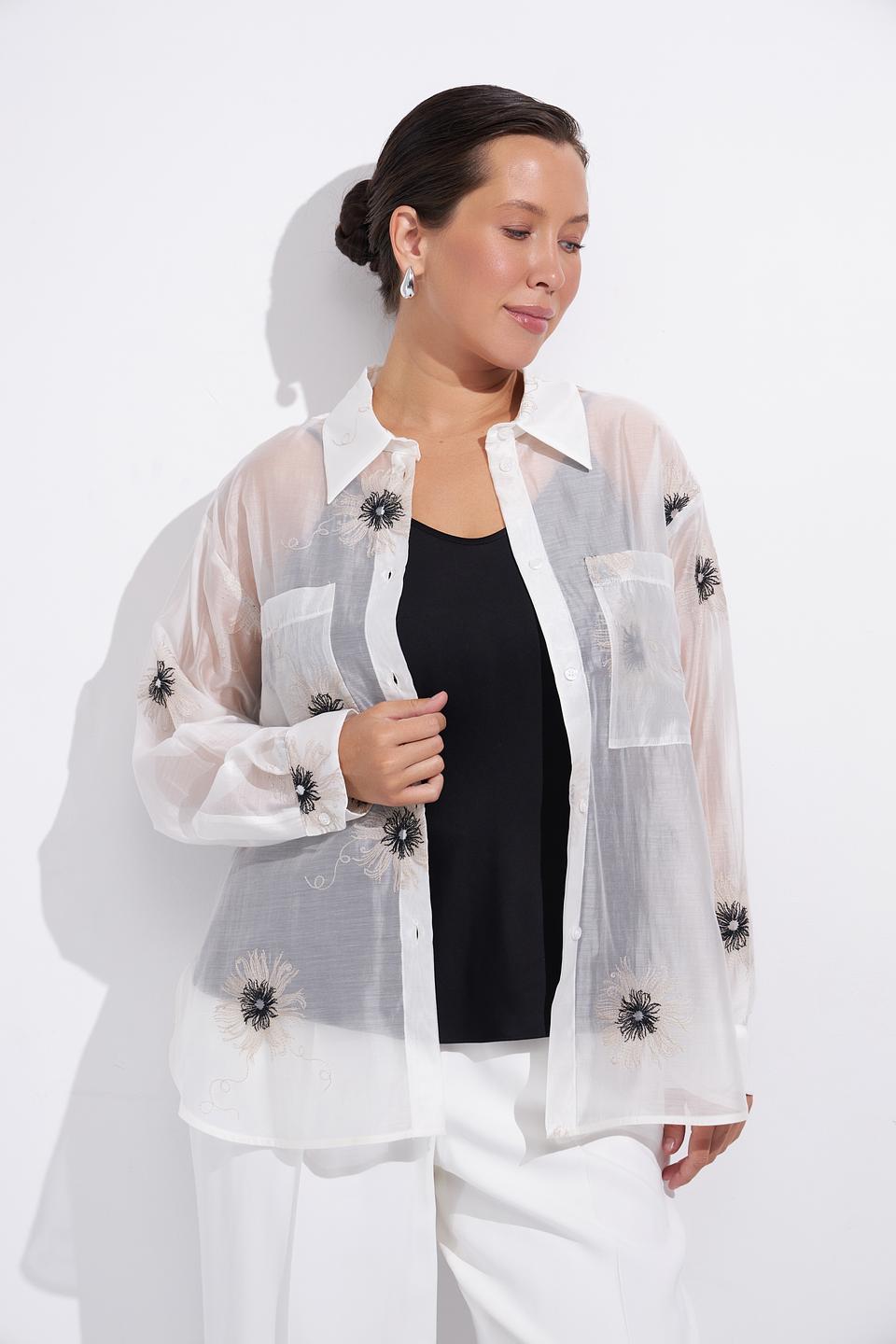 Блуза Ten ways to be с вышивкой