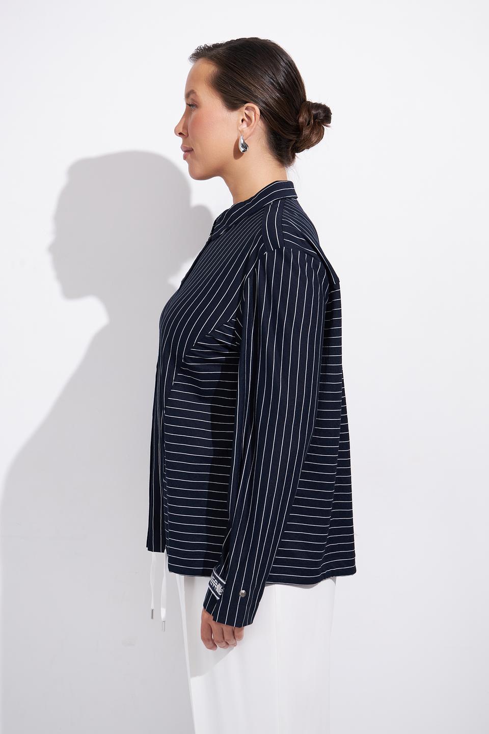 Блуза Lebek в полоску