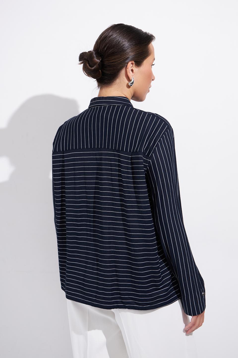 Блуза Lebek в полоску