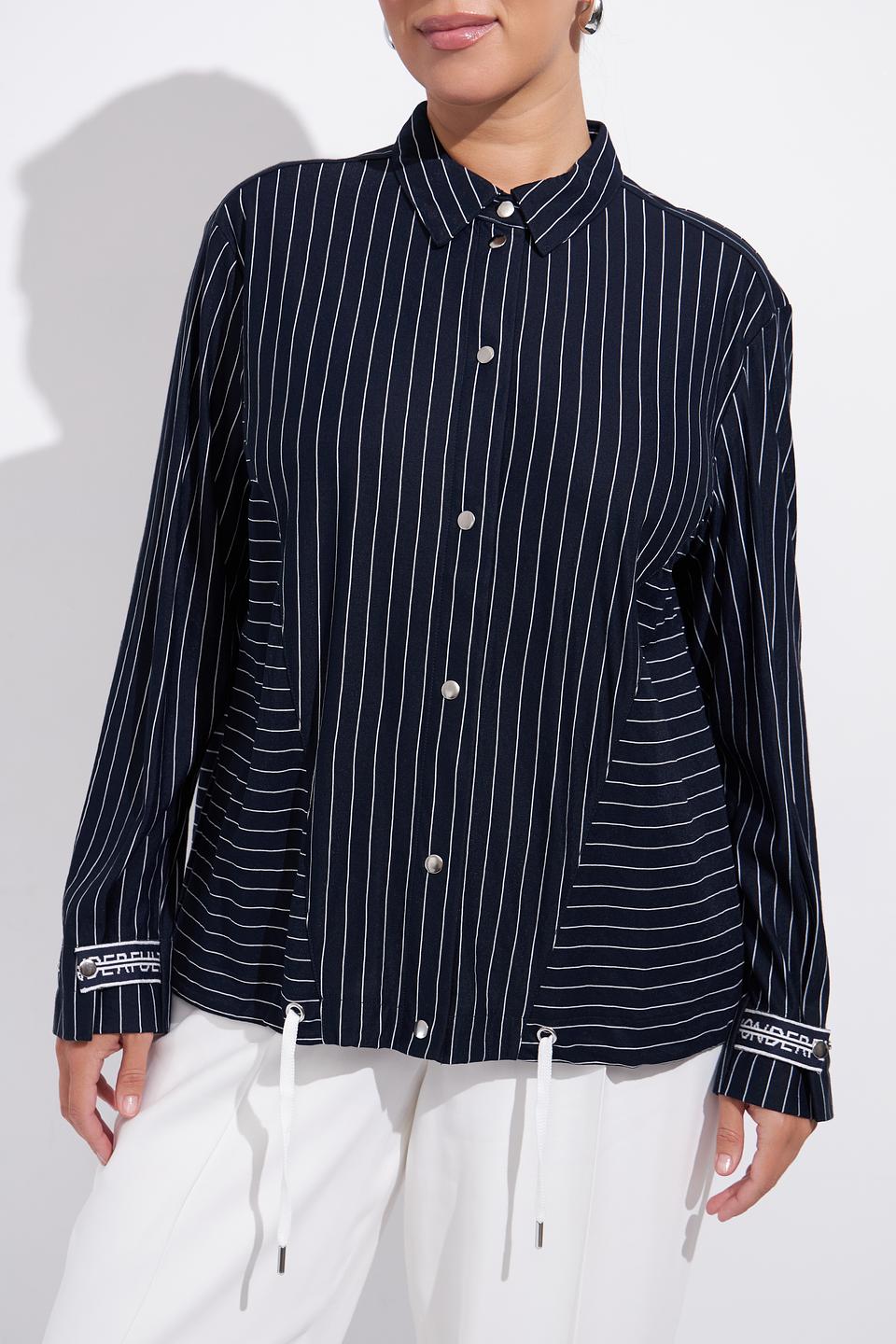 Блуза Lebek в полоску