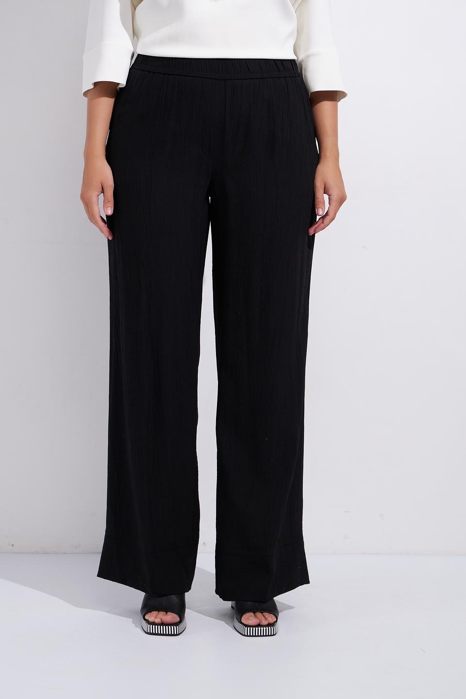 Брюки палаццо Ten ways to be чёрные