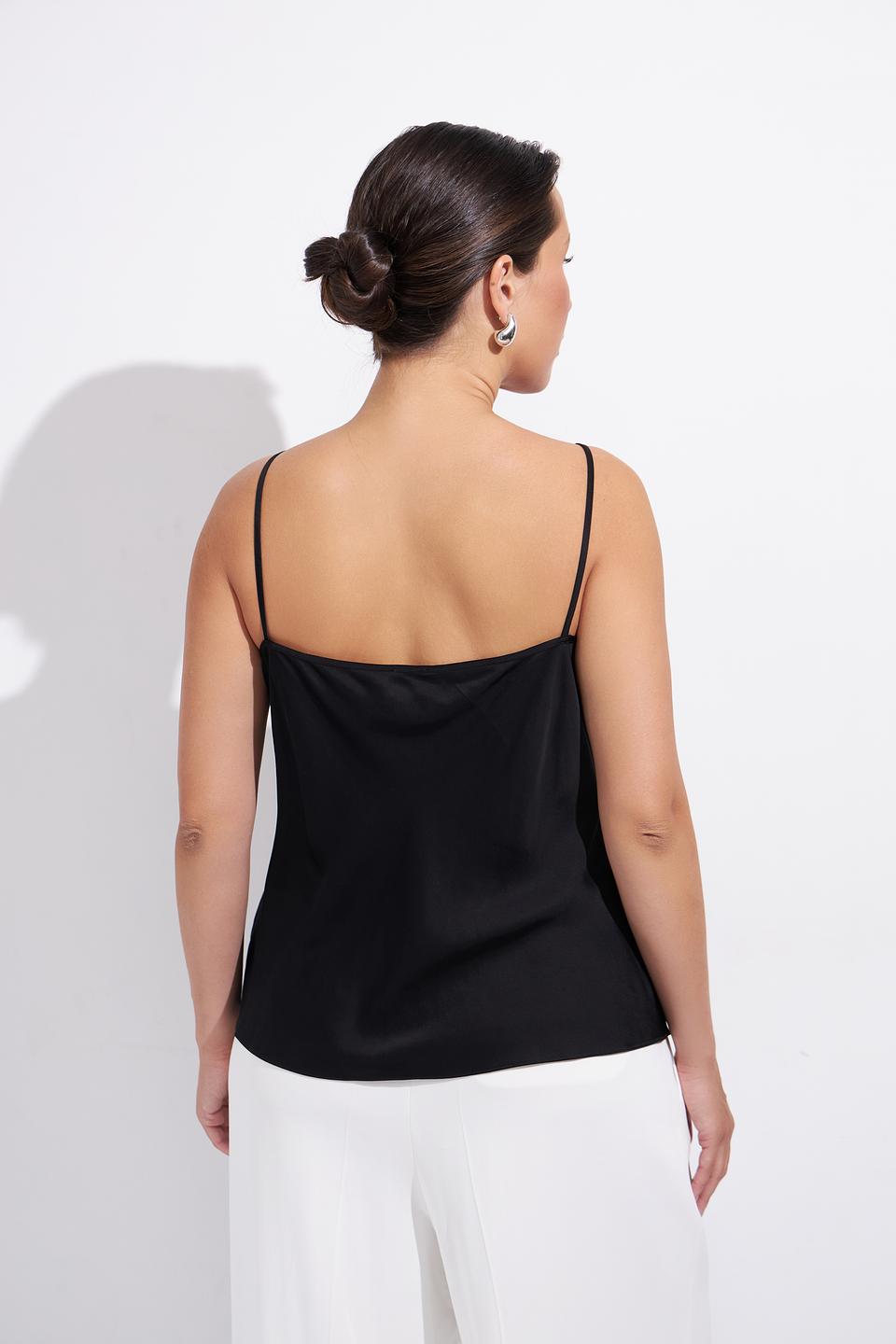 Топ Ten ways to be черный на тонких бретелях