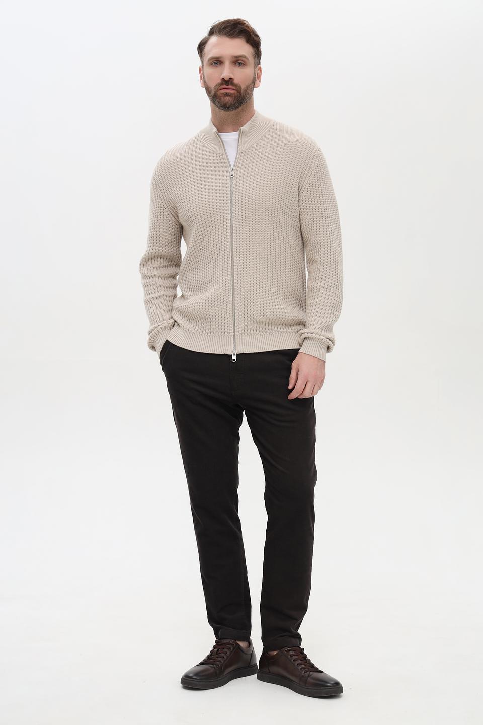 Кардиган Cinque на молнии бежевый