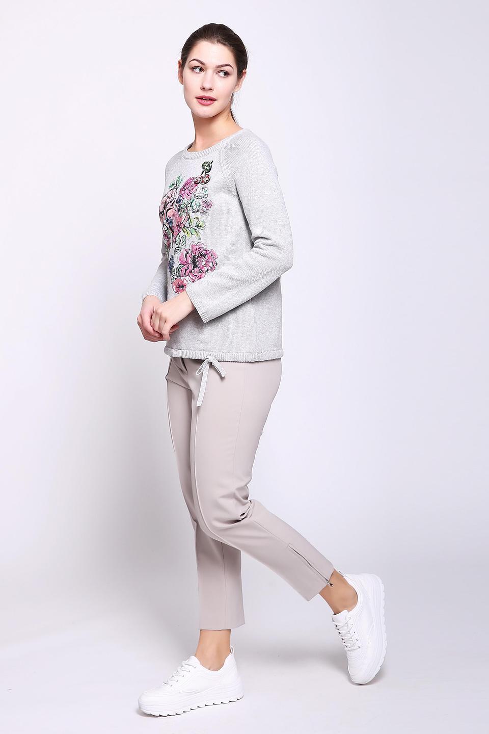 Брюки Zerres бежевые с молнией