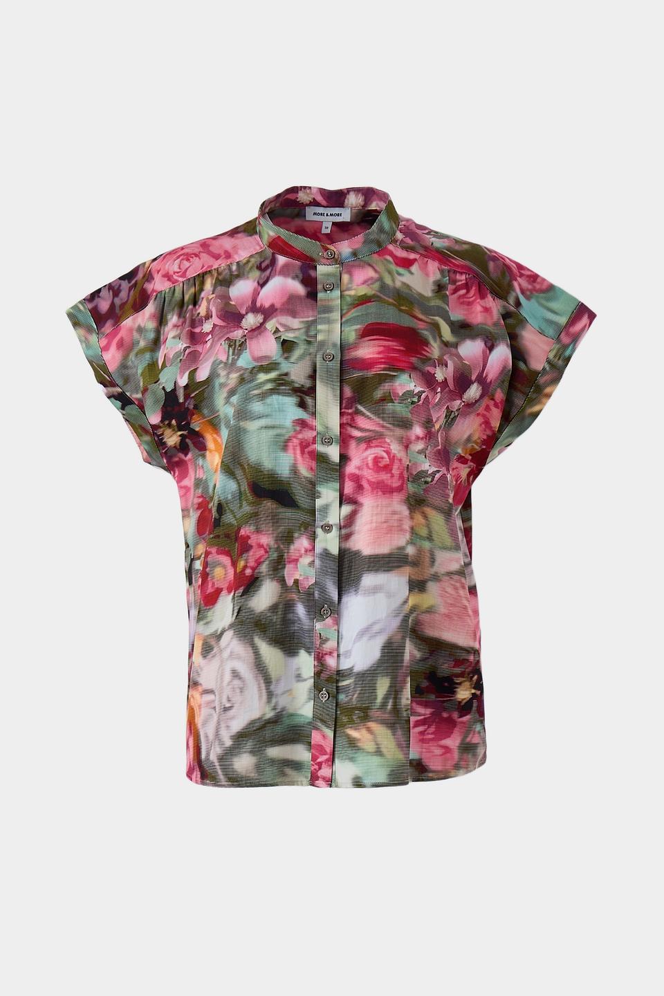 Блуза MORE and MORE с цветочным принтом