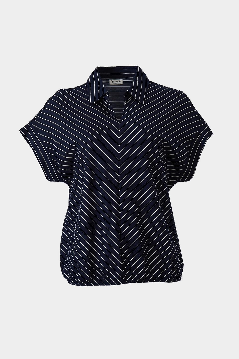 Поло Lebek в полоску