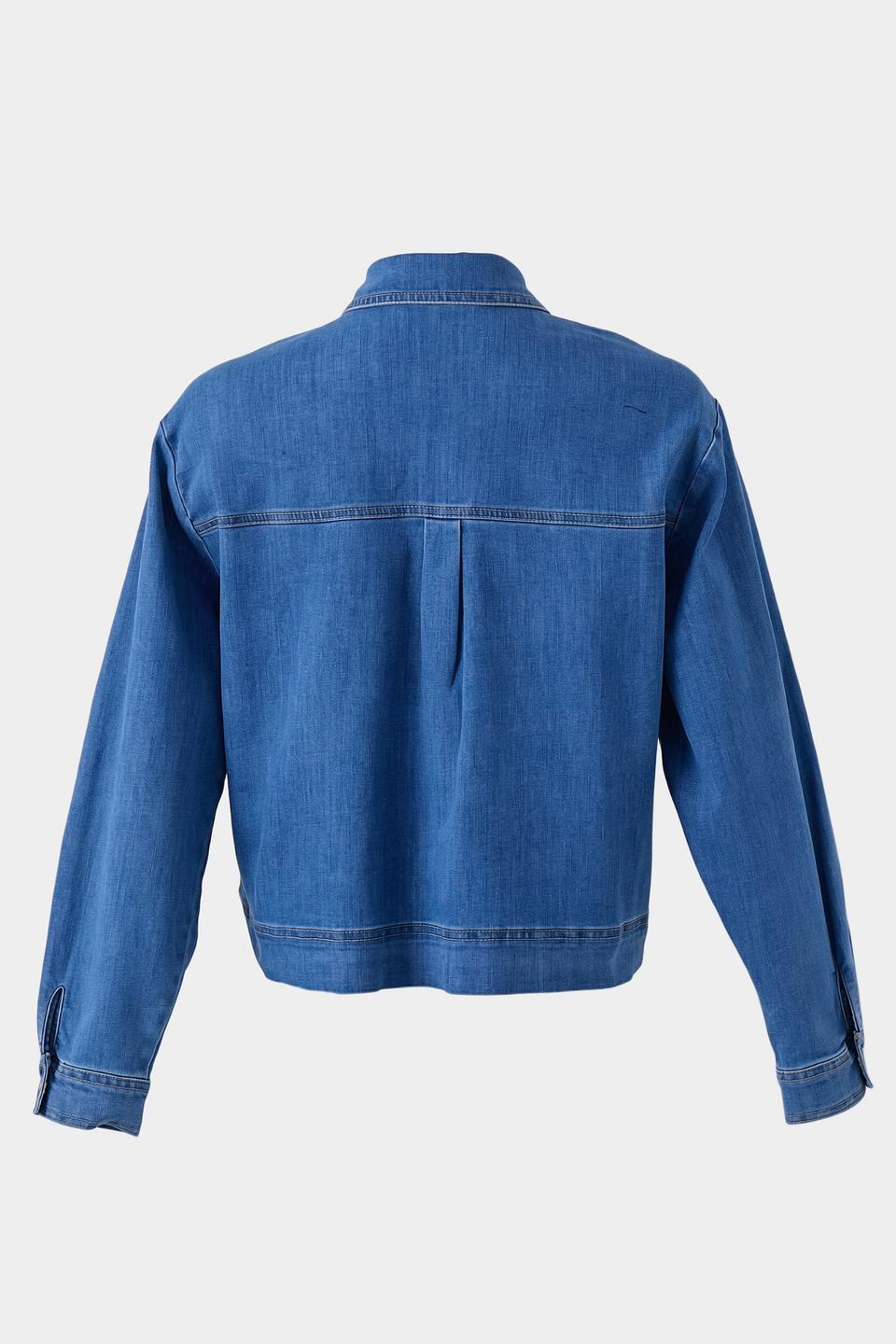 Жакет Betty Barclay деним с вышивкой