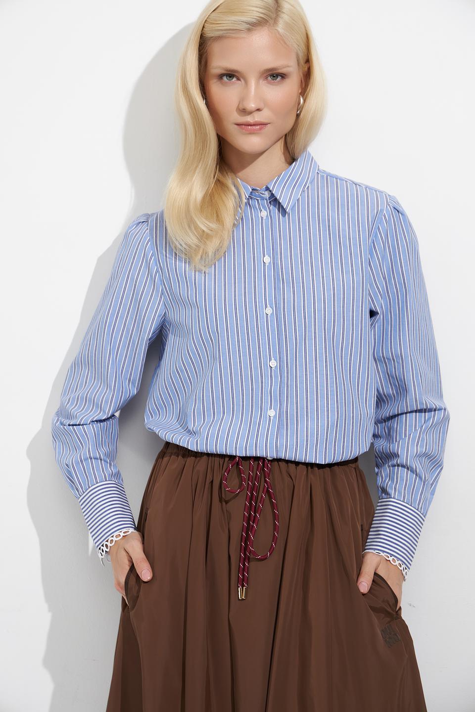 Блуза MORE and MORE в полоску