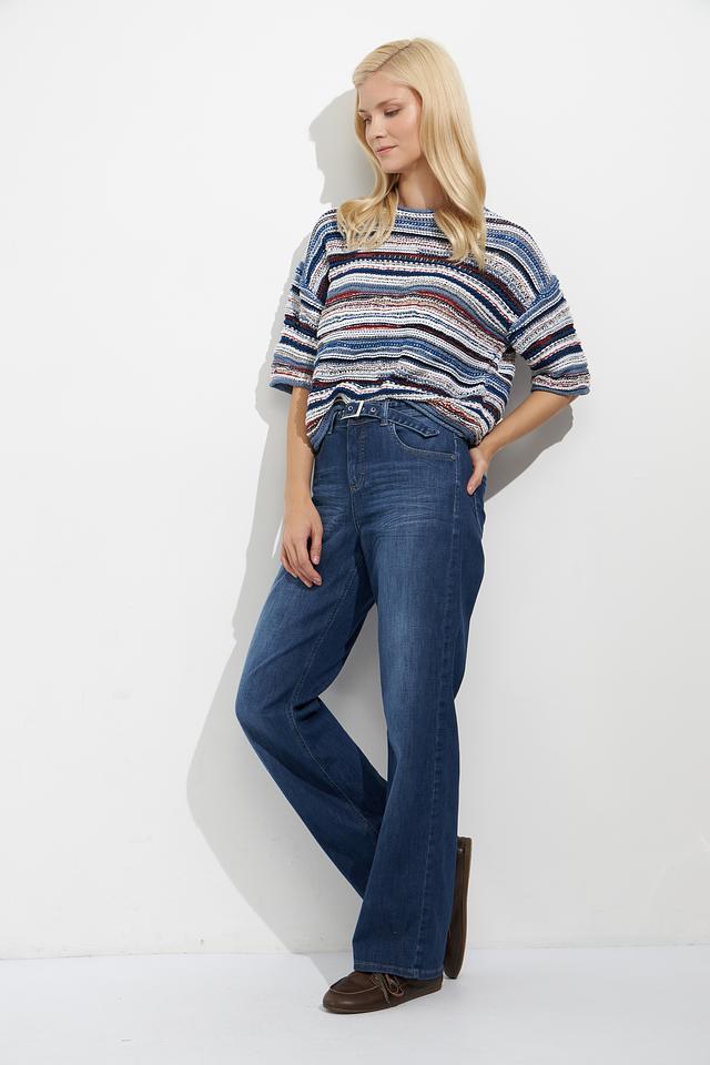 Джинсы клеш Angels с вышивкой