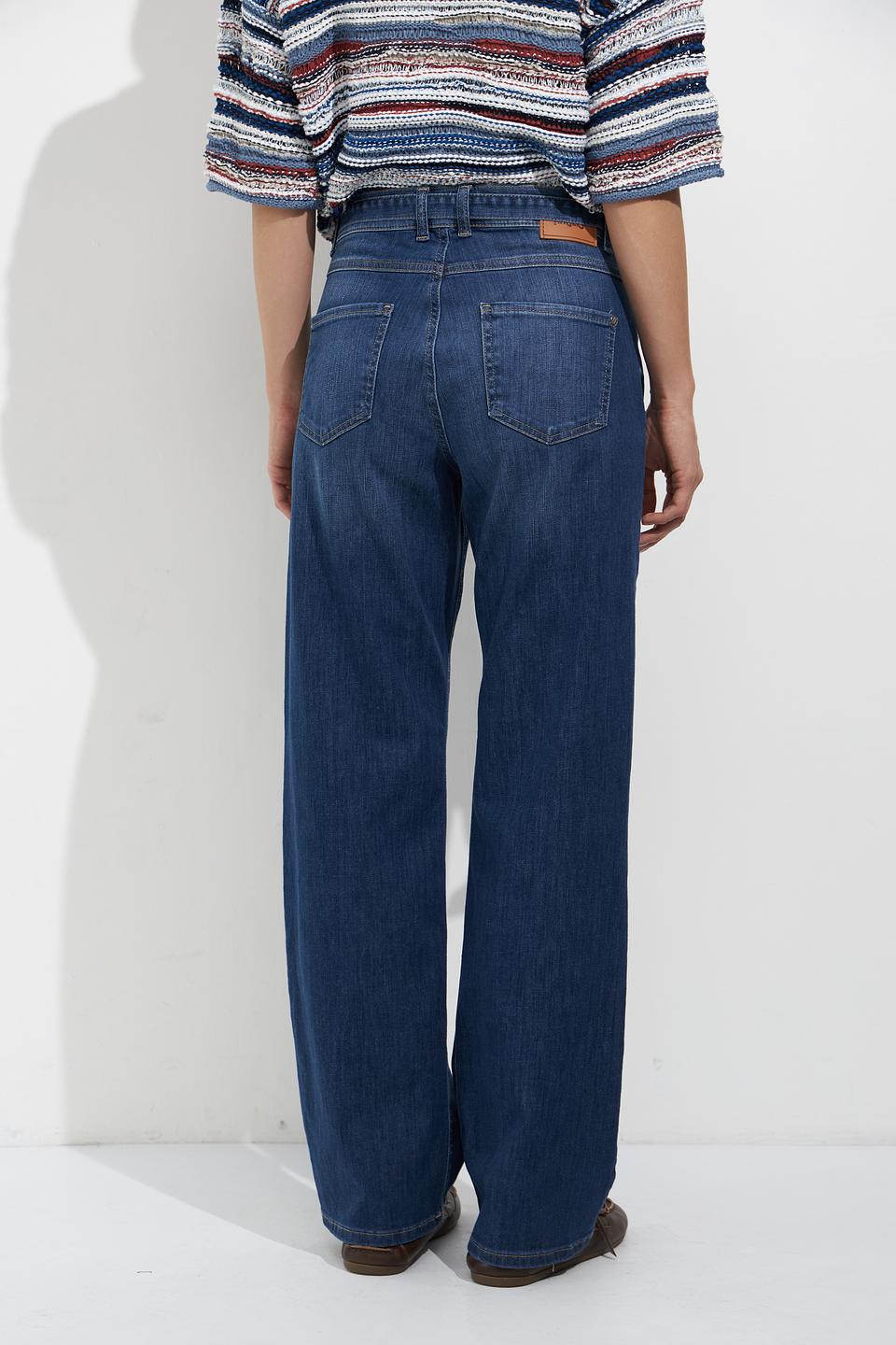 Джинсы клеш Angels с вышивкой