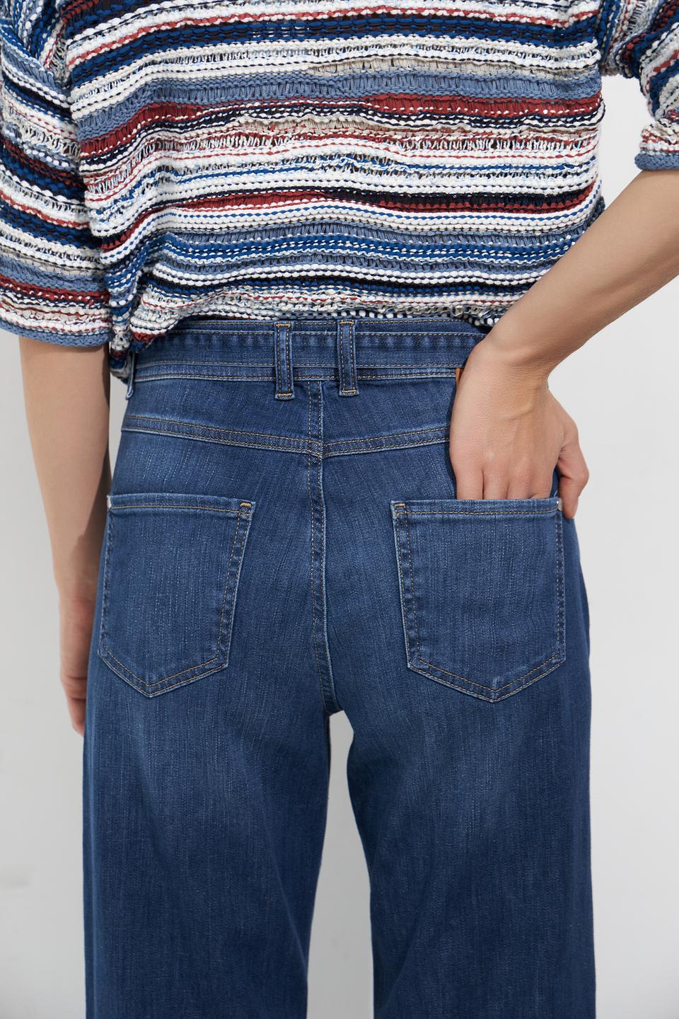 Джинсы клеш Angels с вышивкой