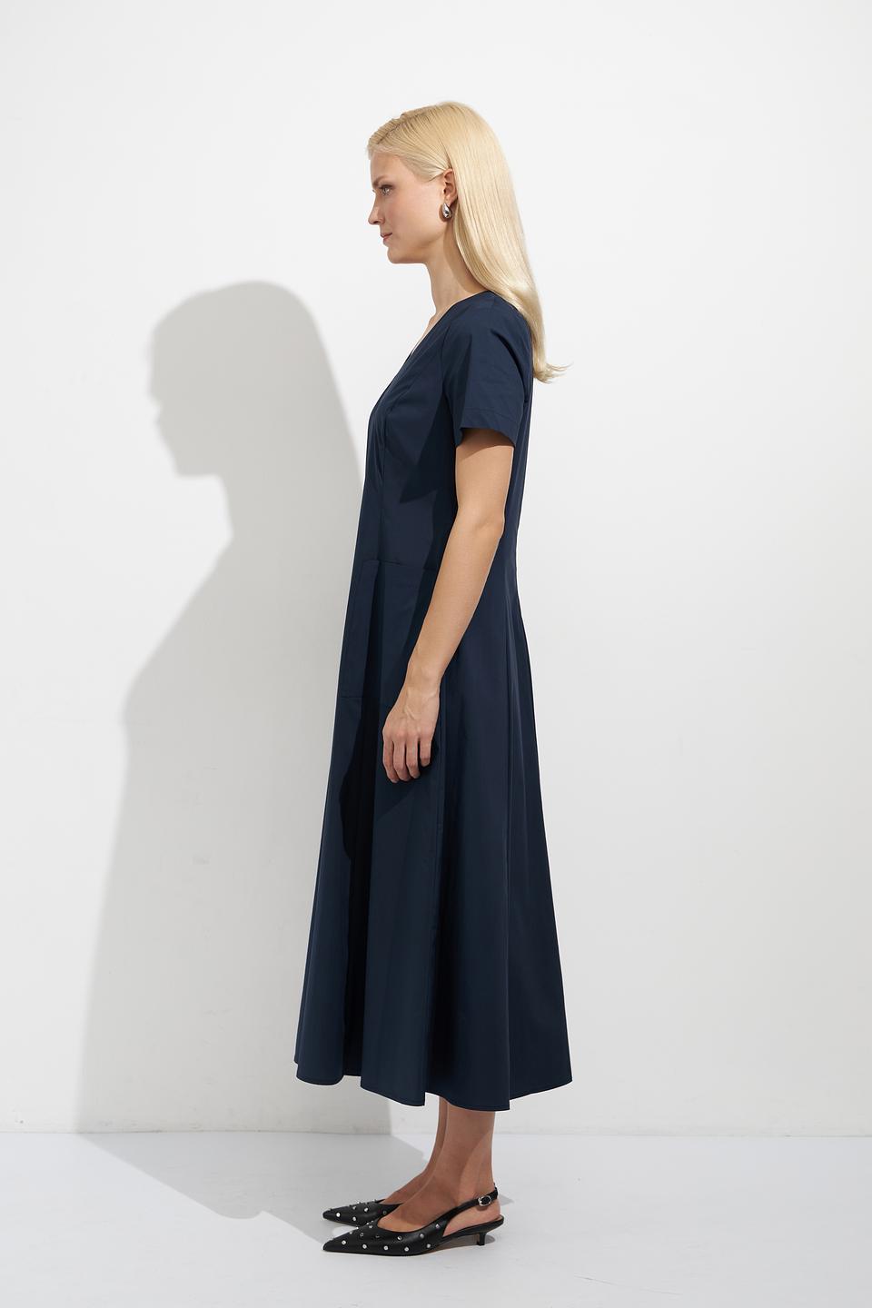 Платье Ten ways to be тёмно-синее