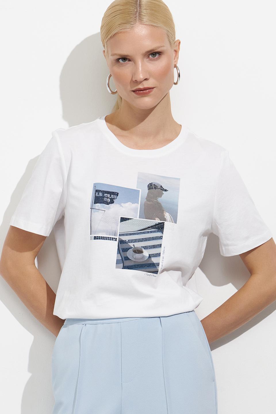 Футболка Oui с принтом