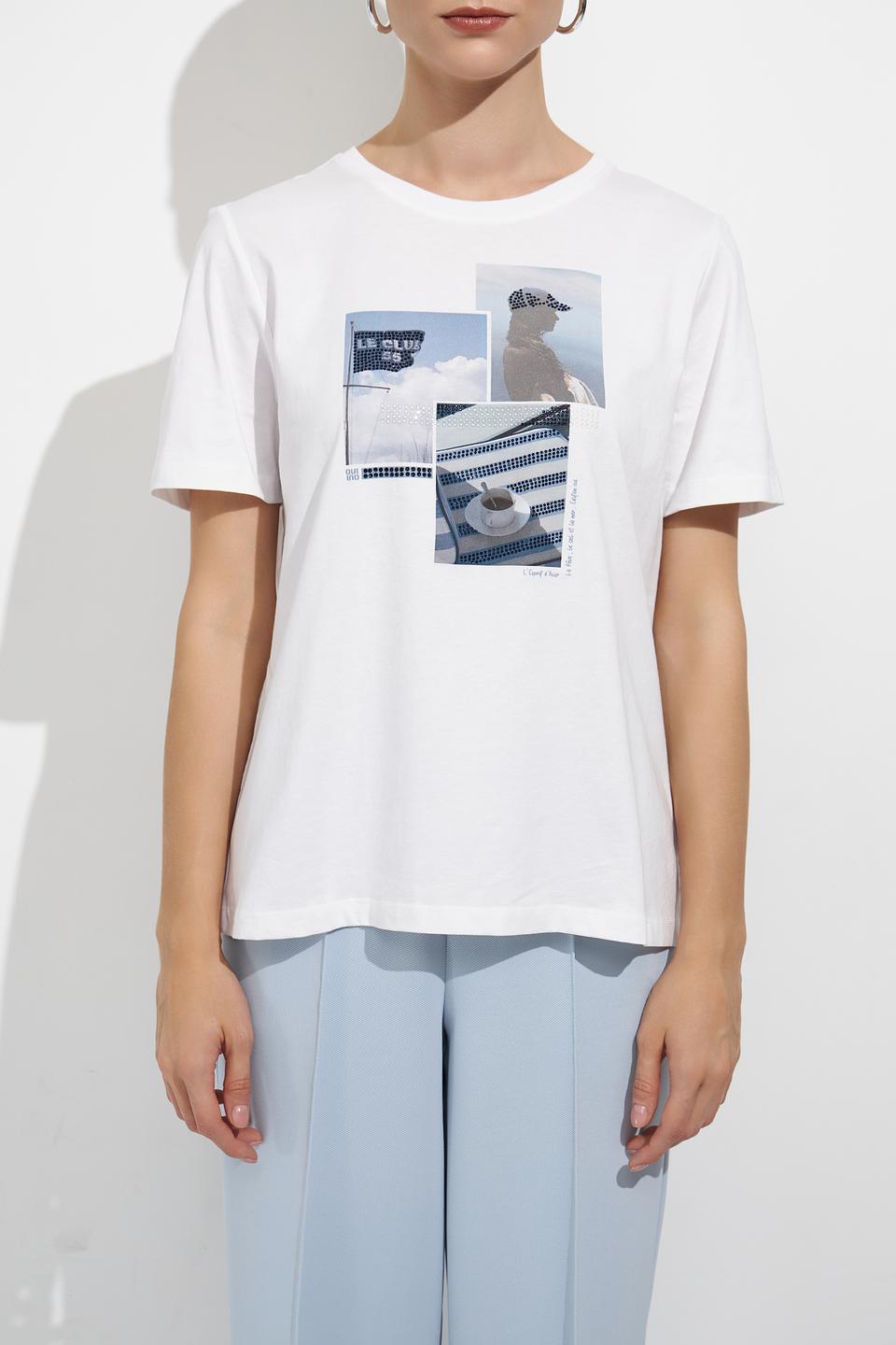 Футболка Oui с принтом