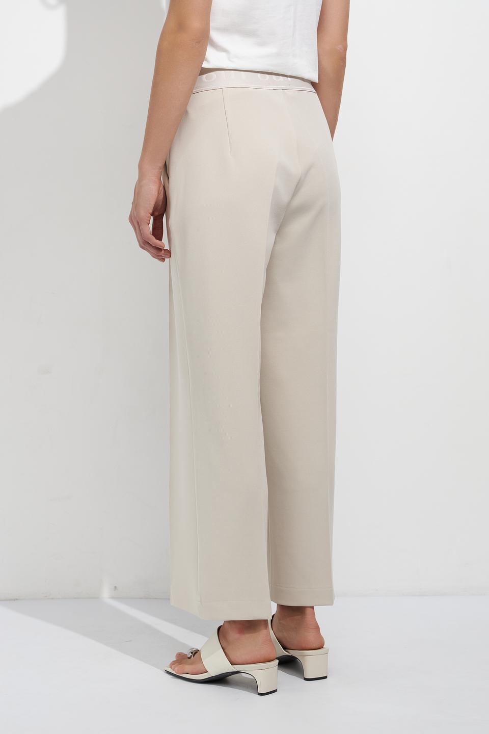 Брюки классические Oui бежевые