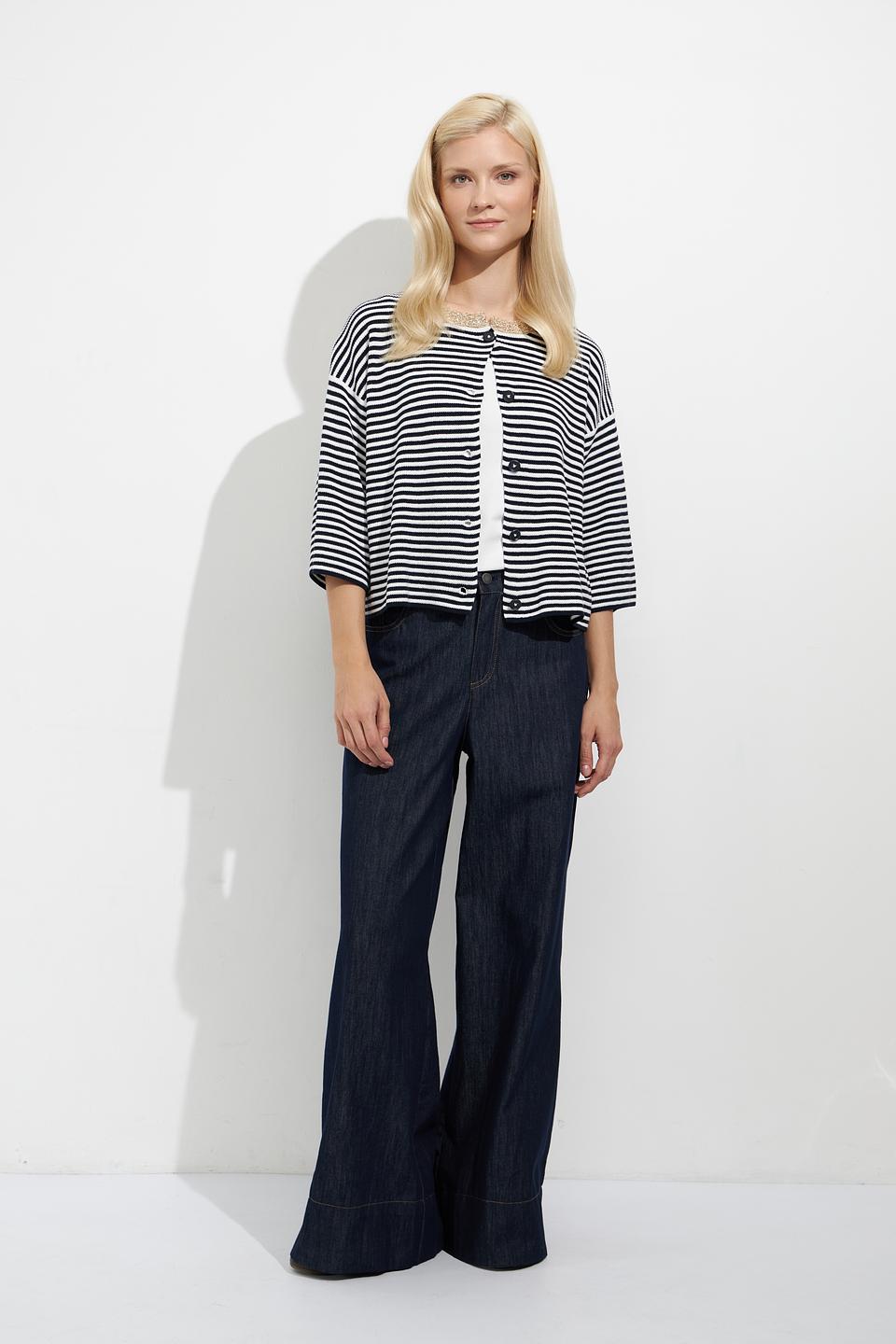 Жакет Oui в полоску