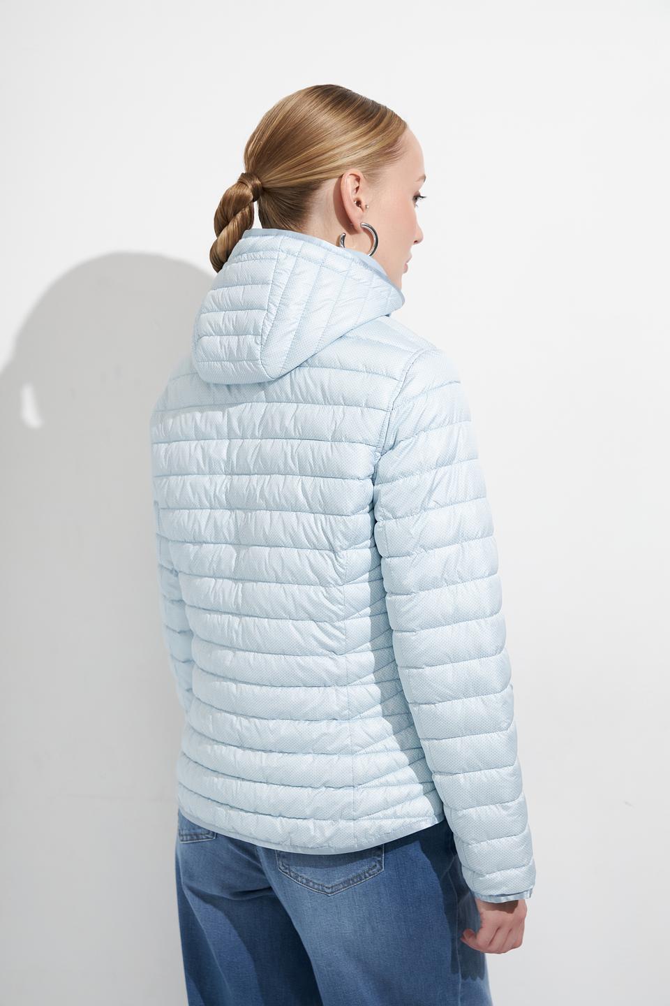 Куртка Lebek стеганая голубая