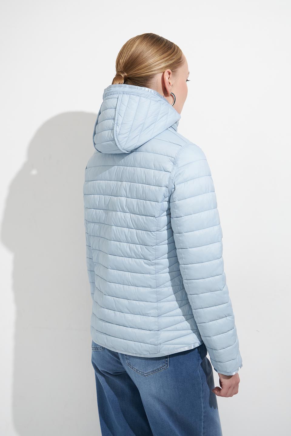 Куртка Lebek стеганая голубая