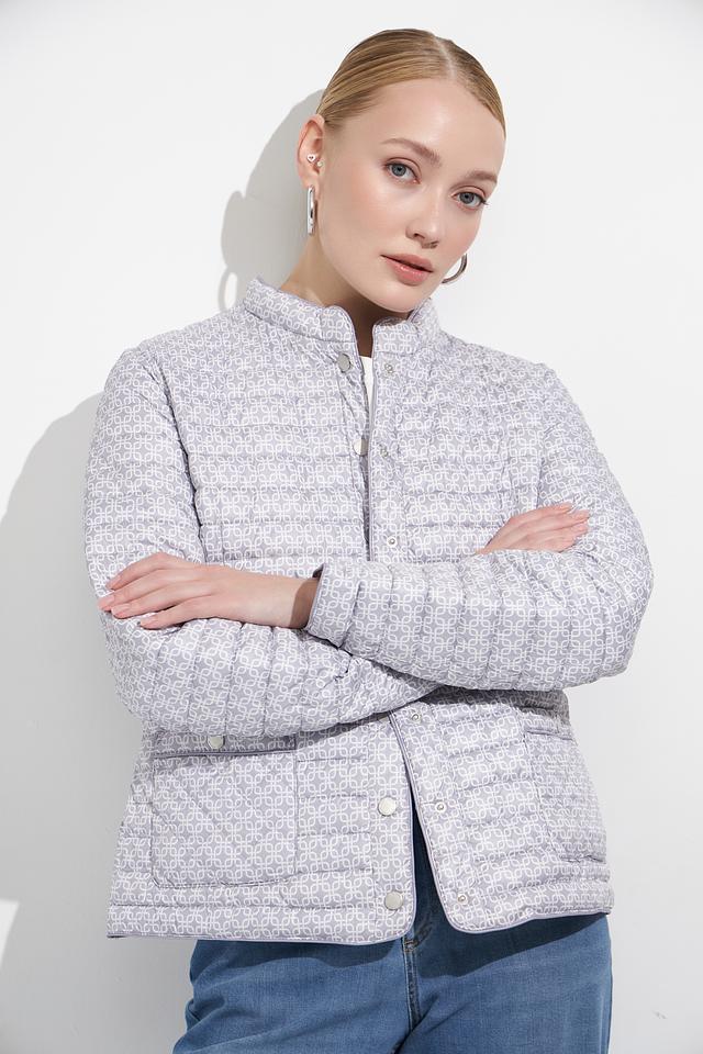 Куртка Lebek стеганая серая