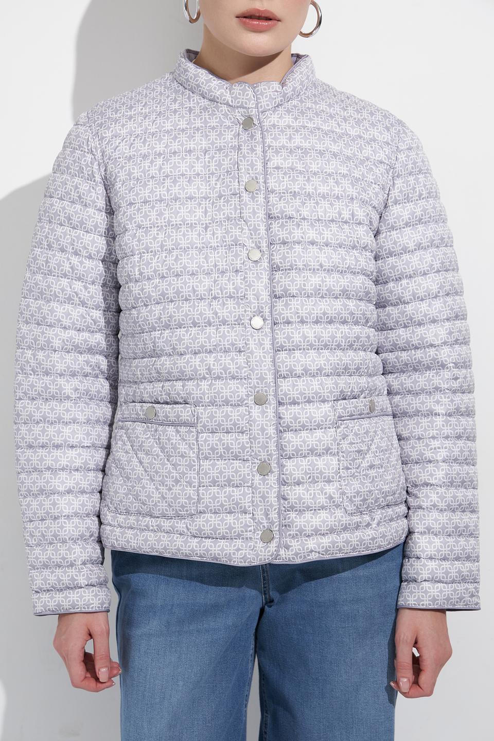 Куртка Lebek стеганая серая