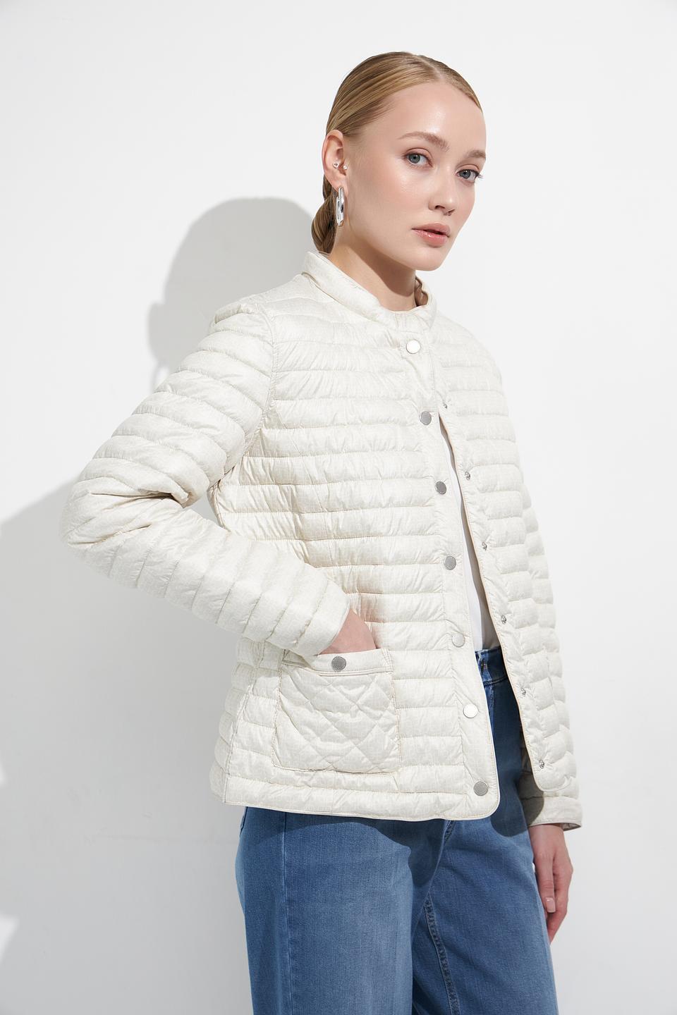 Куртка Lebek стеганая бежевая