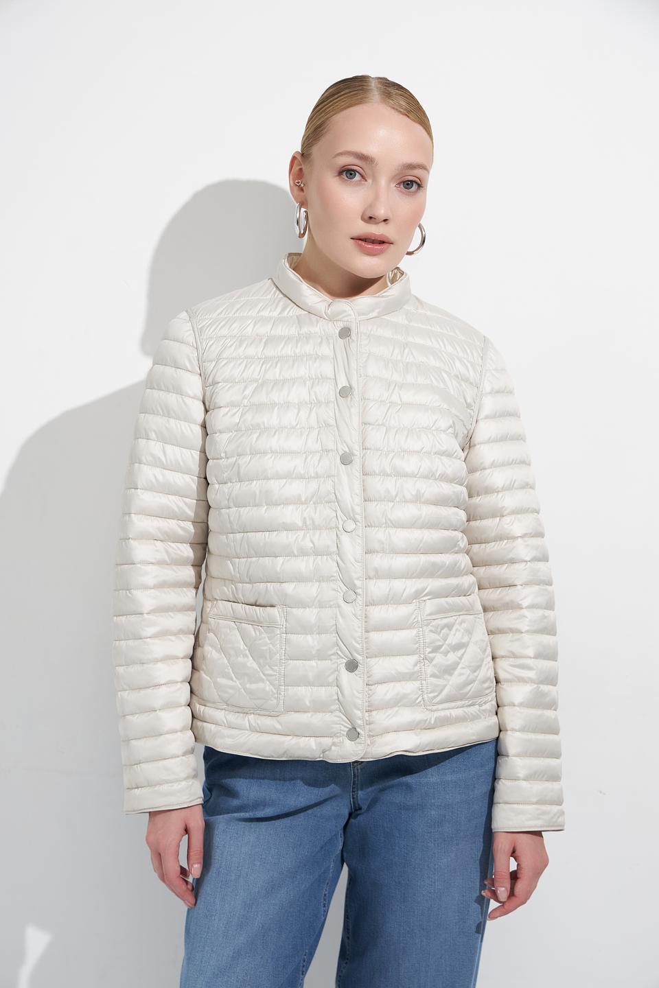 Куртка Lebek стеганая бежевая