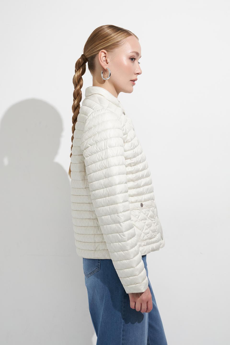 Куртка Lebek стеганая бежевая