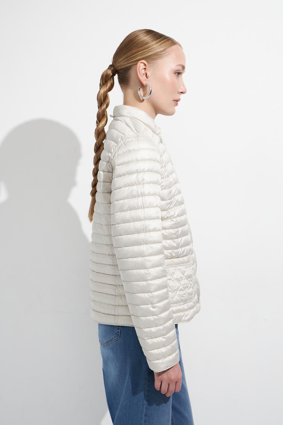 Куртка Lebek стеганая бежевая