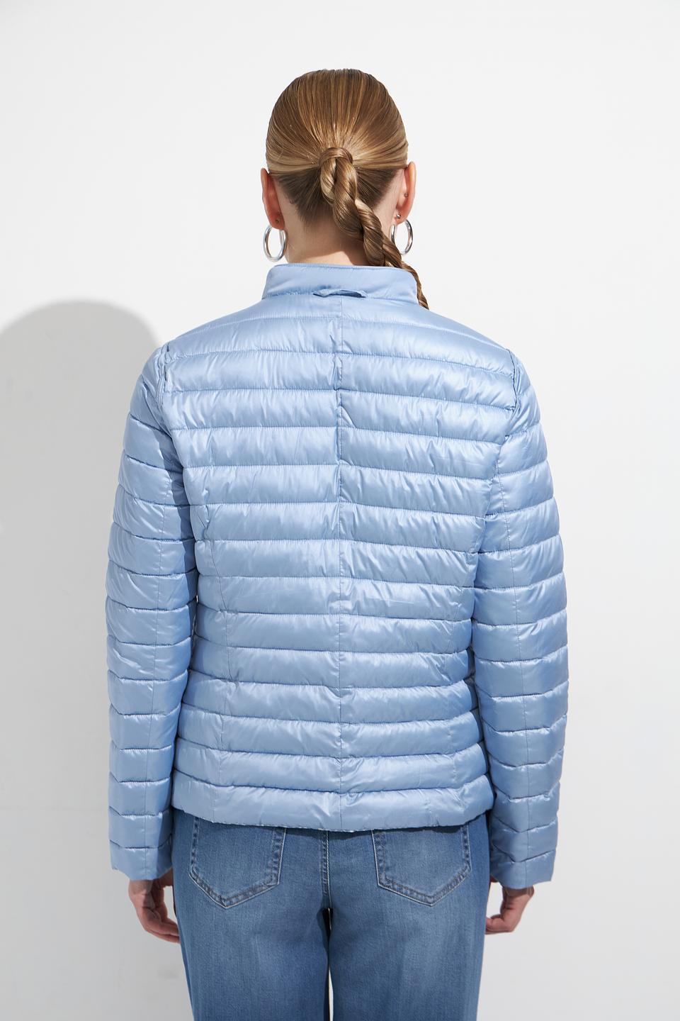 Куртка Lebek стеганая голубая