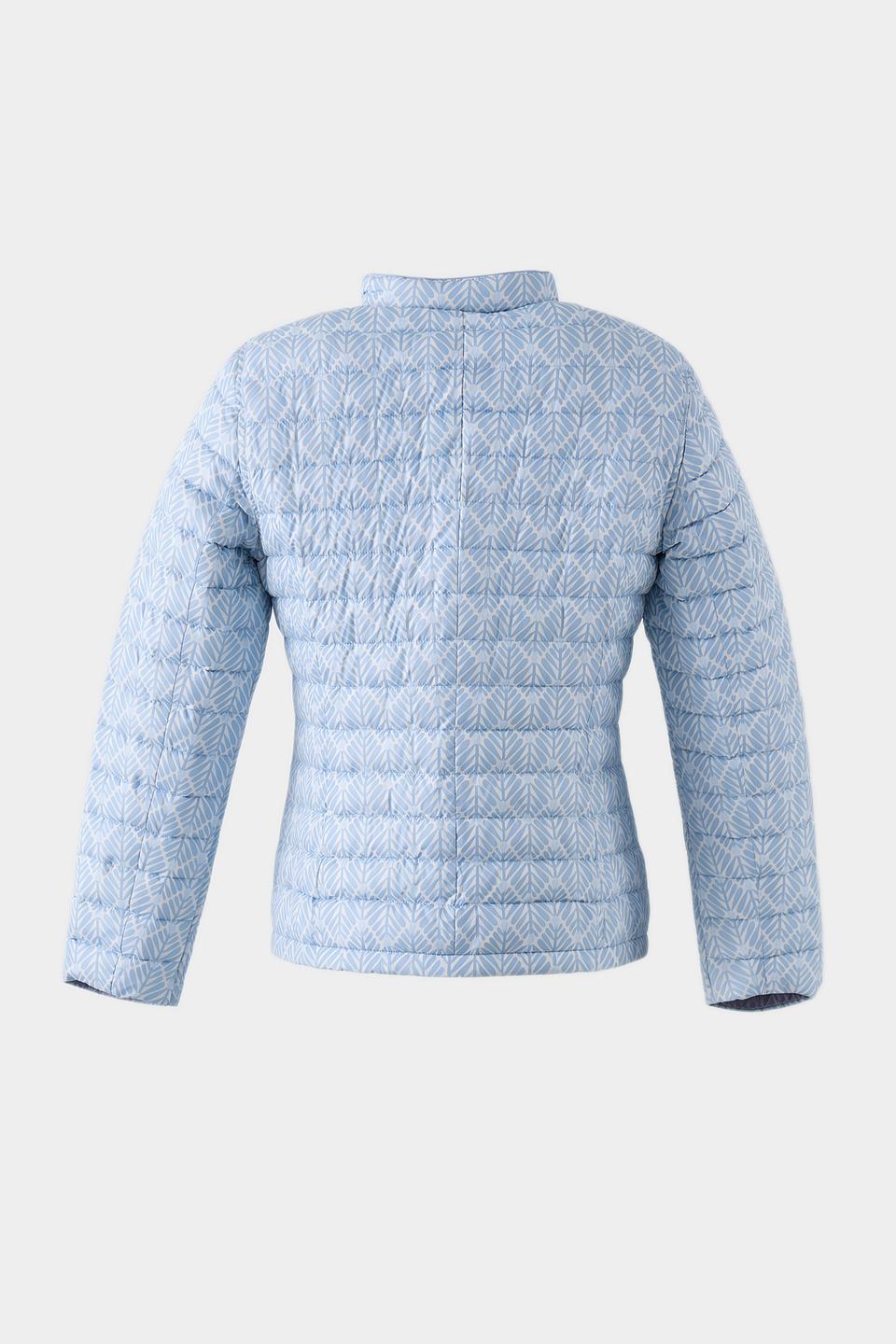 Куртка Lebek стеганая голубая