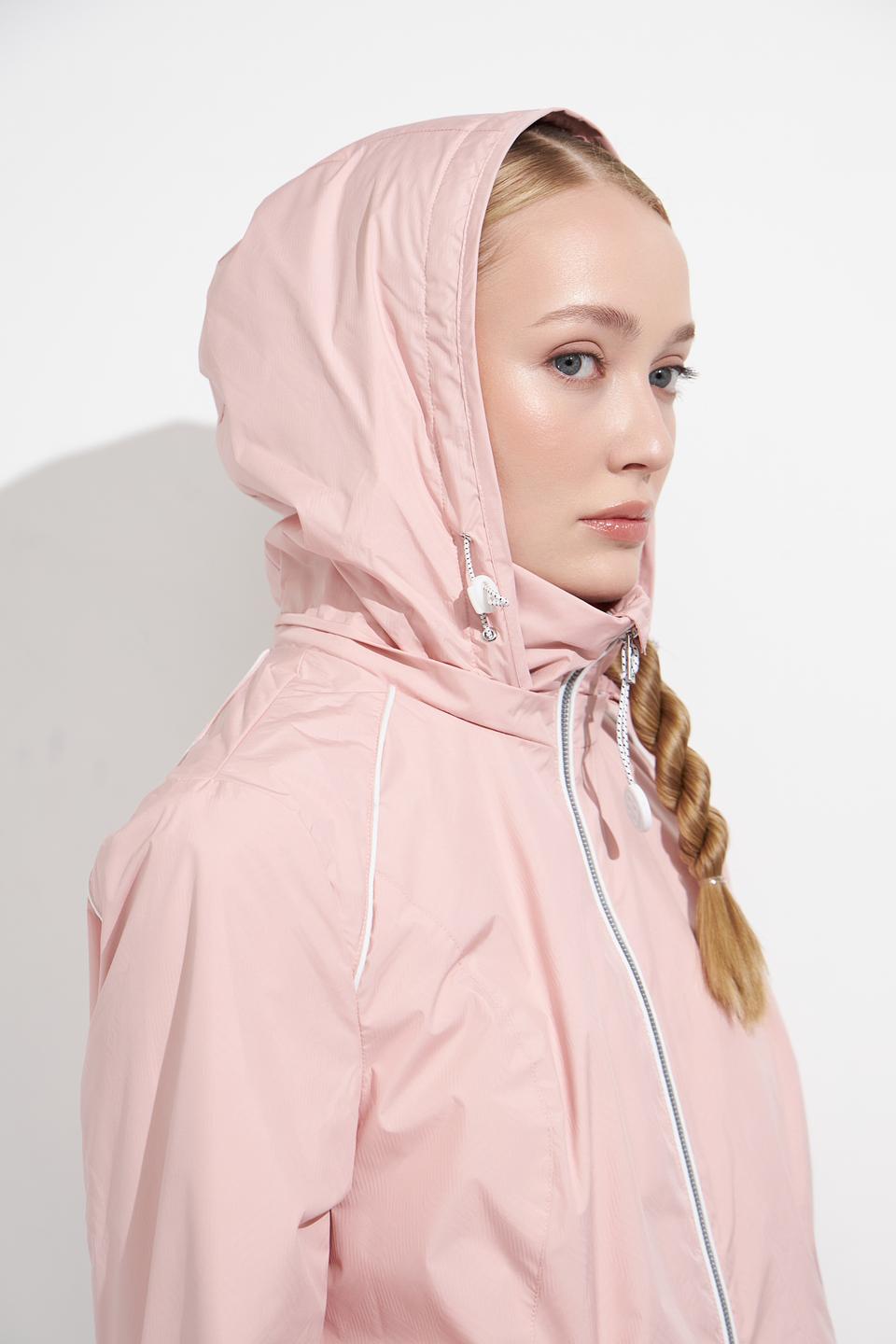 Куртка District розовая