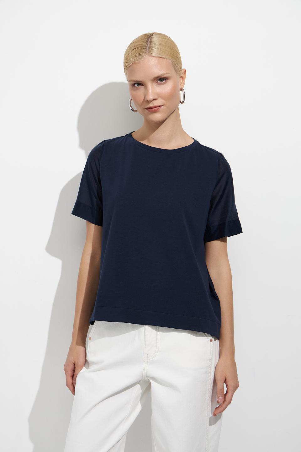 Блуза Zanetti с отделкой