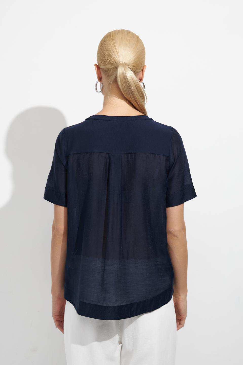 Блуза Zanetti с отделкой