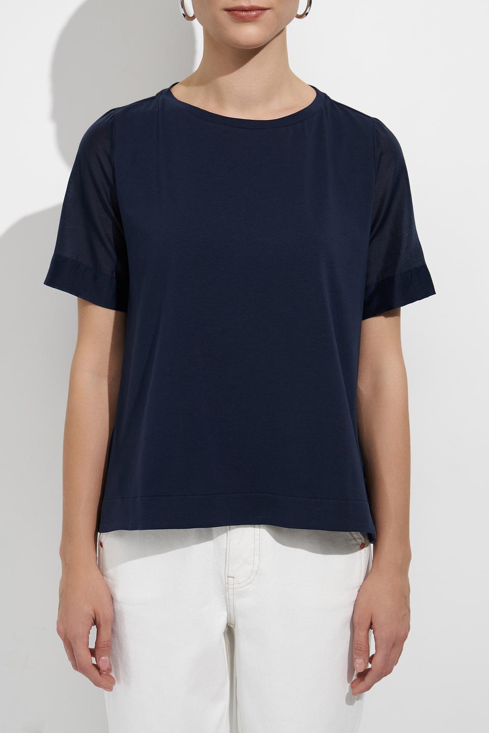 Блуза Zanetti с отделкой