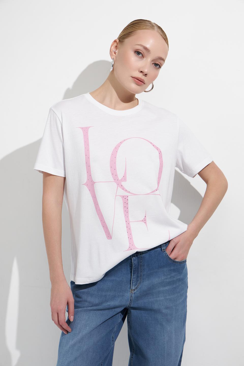 Футболка Catnoir с принтом LOVE